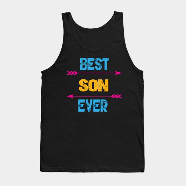 Best Son Ever Tank Top by Gift Designs